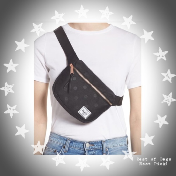 NWT Herschel Supply Polka Dot Fifteen Belt Bag - Picture 8 of 8